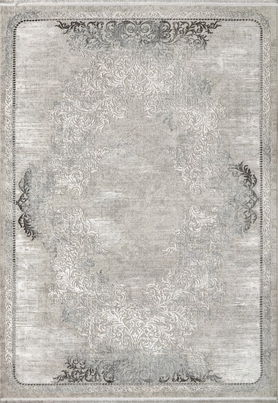 Dynamic Rugs ELLA 3987-910 Grey and Ivory